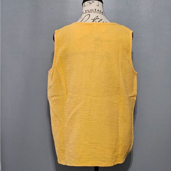 Hello Nite Los Angeles, Peachy/yellow Tank. Size Medium, NWT - Picture 5 of 7
